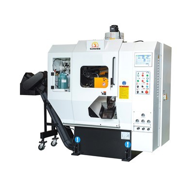 CNC augstas{0}}precizitātes automātiskā tērauda griešanas ripzāģa mašīna